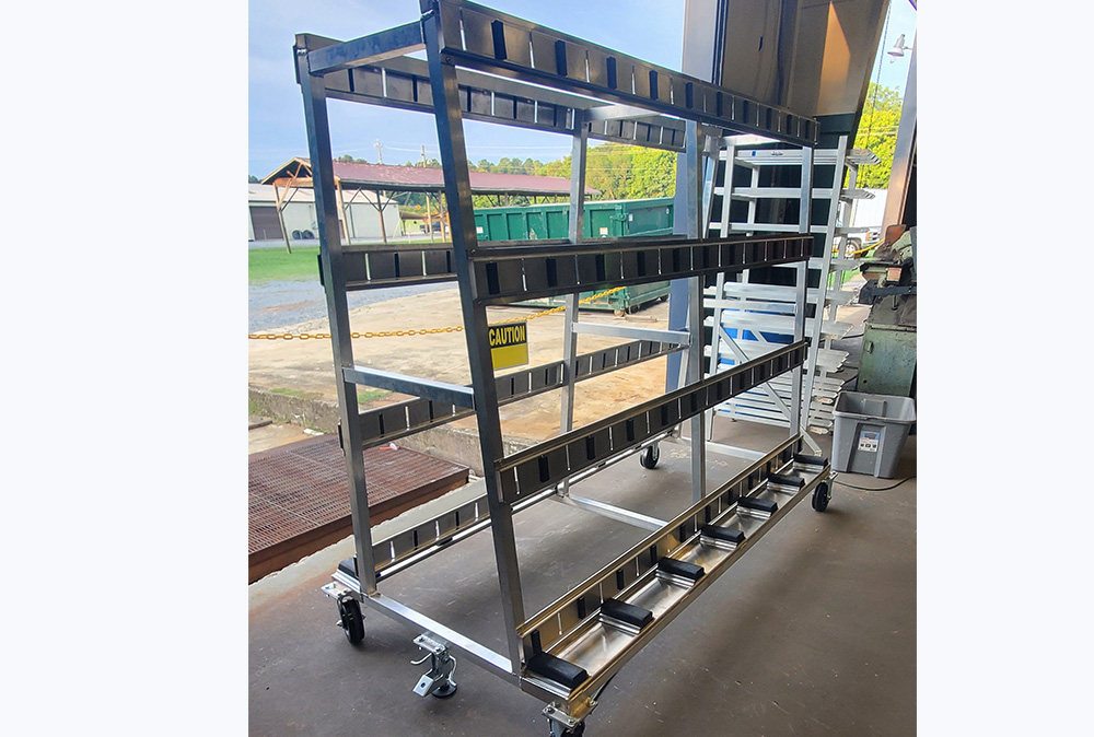 Racks - Aluminum A-Frame Cart