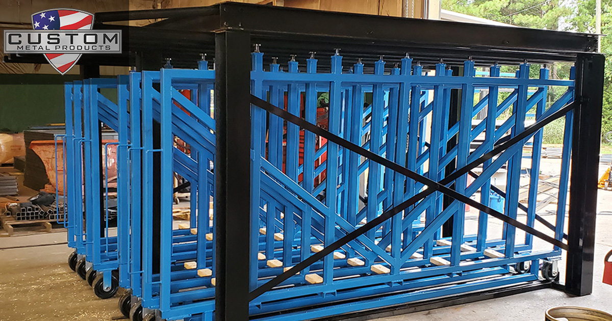 Van Glass Racks Custom Metal Products USA