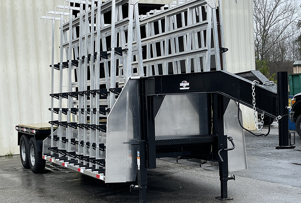 Truck Body Building and Repair - Glass Rack Trailers