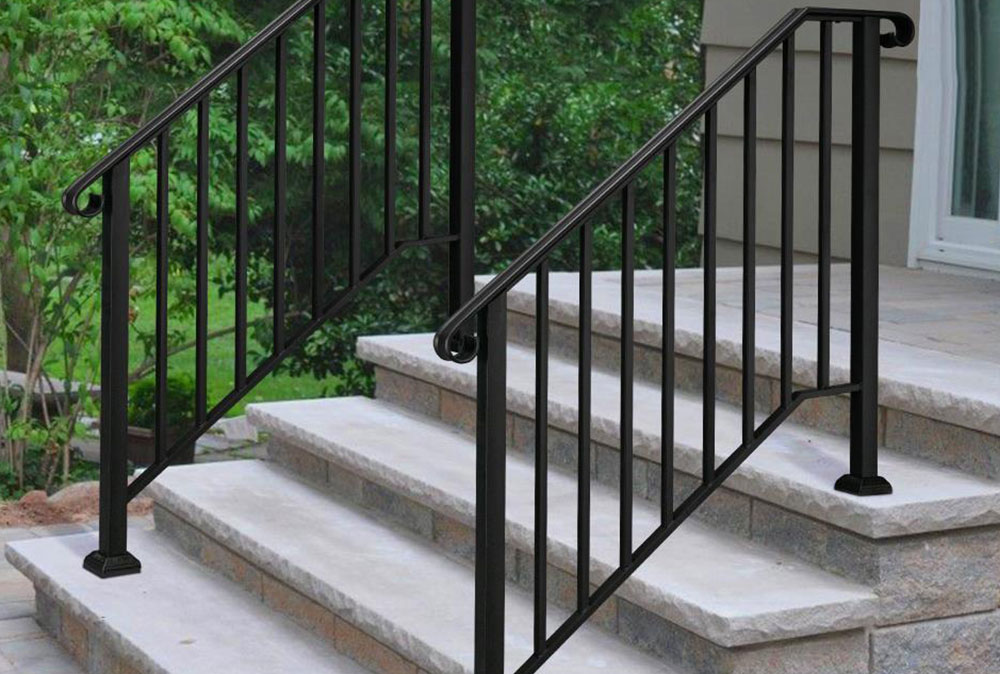 Ornamental Exterior Handrails