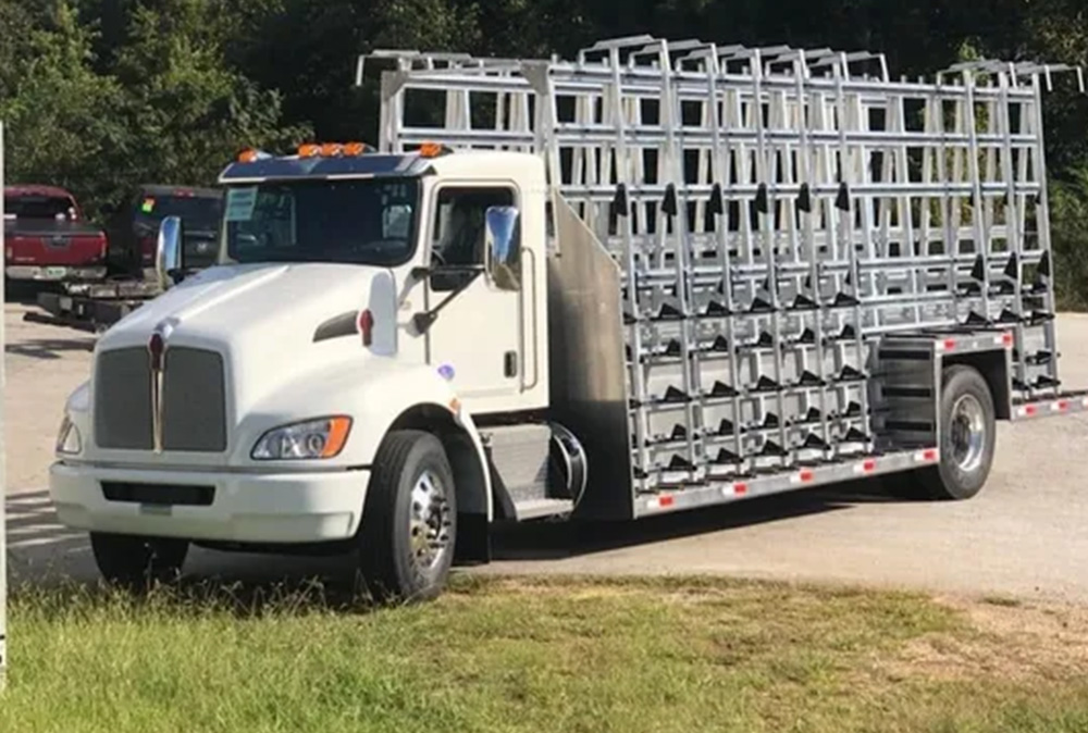 Glass Rack Truck Bodies